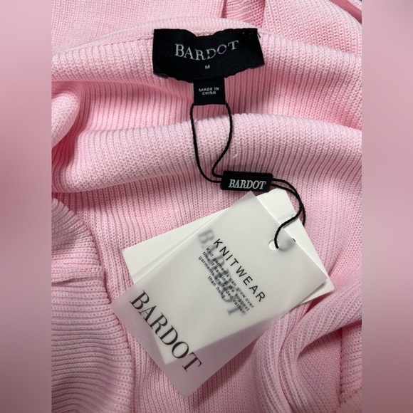 NWT BARDOT Stella Knit Dress Sorbet Pink M - Picture 10 of 13